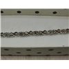 Image 2 : NEW SILVERTONE AND CZ TENNIS BRACELET