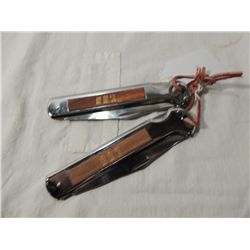 LOT 2 METAL 007 POCKET KNIFE