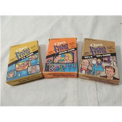 LOT 3 CHEX POCKET TRIVIA GAMES