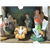 Image 2 : VINTAGE CHINA PORCELAIN NATIVITY SET