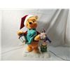 Image 3 : WINNIE THE POOH & PIGLET CHRISTMAS MOVEABLE STATU
