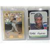 Image 1 : LOT 2 BARRY BONDS ROOKIE BASEBALL CARDS