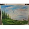 Image 1 : LARGE OIL PAINTING PETRIDIS SIGNED