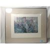 Image 1 : LEAF PRINT MATTED AND FRAMED