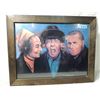 Image 1 : THREE STOOGES PAINTING SIGNED FRAMED