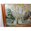 Image 2 : VINTAGE PAINT BY NUMBERS PAINTING FRAMED