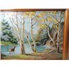 Image 3 : VINTAGE PAINT BY NUMBERS PAINTING FRAMED