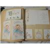 Image 8 : LOT 3 VINTAGE SCRAPBOOKS CARDS PAINT BY NUMBER