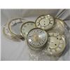 Image 1 : BOX LOT ASSORTED CLOCK FACES