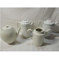 LOT 4 COFFEE OR TEA POTS