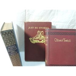 LOT 6 VINTAGE HARD COVER BOOKS