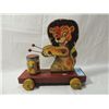 Image 1 : VINTAGE 1952 LEO THE DRUMMER LION PULL TOY