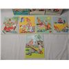 Image 2 : LOT 8 VINTAGE FRAME TRAY CHILDRENS PUZZLES