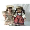 Image 2 : LOT 2 ZASAN PORCELAIN DOLLS