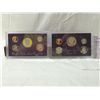Image 1 : LOT 2 1987 & 1989 UNITED STATES MINT PROOF COIN SE
