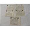 Image 1 : 5 UNITED STATES OF AMERICA WAR RATION BOOK
