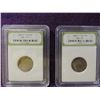 Image 1 : LOT 2 LIBERTY V NICKEL GRADED COINS