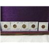 Image 1 : LOT 5 WHEAT PENNY 1 CENT COINS