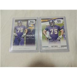 LOT 2 MATT KALIL FOOTBALL CARDS