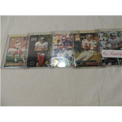 LOT 5 DREW BLEDSOE FOOTBALL CARD