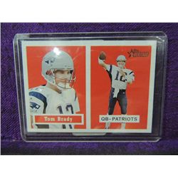 TOPPS TOM BRADY FOOTBALL CARD