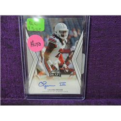 2014 LEAF CALVIN PRYOR FOOTBALL AUTOGRAPH CARD