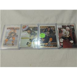LOT 4 HOCKEY PLAYER CARDS MIXED