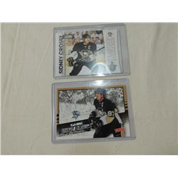 LOT 2 SIDNEY CROSBY HOCKEY PLAYER CARDS