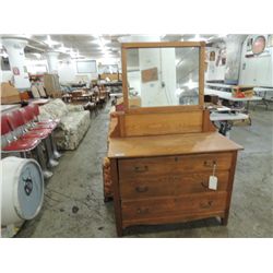 1880s MIRROR BACK COMMODE