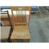 Image 1 : SMALL WOODEN CHAIR ETCHED DETAIL