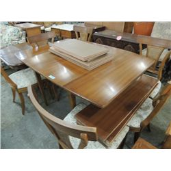 DINNING TABLE WITH 6 CHAIRS