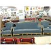 Image 2 : 3 PIECE COUNTRY FRENCH SOFA & CHAIRS