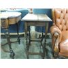 Image 1 : 1860-1880's BARLEYTWIST SIDE TABLE