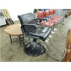 VINTAGE BLACK SALON CHAIR