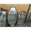 Image 1 : GOLD FRAMED SHAPED DECORATIVE MIRROR