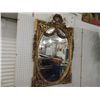 Image 1 : ELABORATE GOLD GILDED STYLE MIRROR