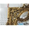 Image 3 : ELABORATE GOLD GILDED STYLE MIRROR