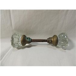 VINTAGE GLASS DOOR KNOBS