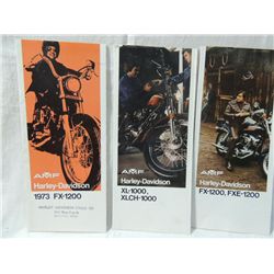 LOT 6 AMF HARLEY DAVIDSON SALES BROCHURES