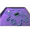 Image 1 : FRESHWATER PEARL NECKLACE & EARRINGS