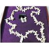 Image 2 : FRESHWATER PEARL NECKLACE & EARRINGS