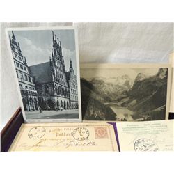 LOT 9 ANTIQUE GERMAN POSTCARDS