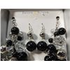 Image 2 : JACLYN SMITH BLACK SILVERTONE BEADED NECKLACE