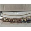 Image 1 : 2 JACLYN SMITH GOLDTONE CHARM BRACELET