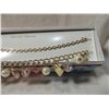 Image 3 : 2 JACLYN SMITH GOLDTONE CHARM BRACELET