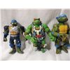 Image 1 : LOT 6 TEENAGE MUTANT NINJA TURTLES ACTION FIGURES