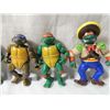Image 2 : LOT 6 TEENAGE MUTANT NINJA TURTLES ACTION FIGURES