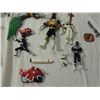 Image 5 : BOX LOT POWER RANGER TOYS & ACTION FIGURES