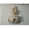 Image 1 : CERAMIC VINTAGE WALL POCKET AND PLANTER