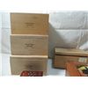 Image 2 : LOT 8 WOODEN CIGAR BOXES